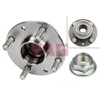 Roulement de roue arrière FAG 713 6260 50