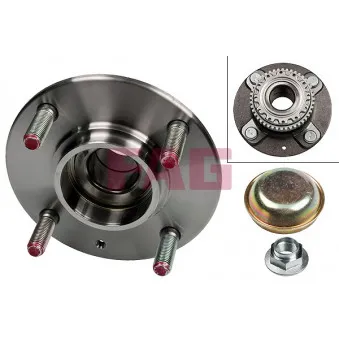 Roulement de roue arrière FAG 713 6263 60