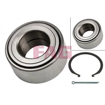 Roulement de roue avant FAG 713 6266 20