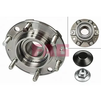 Roulement de roue avant FAG 713 6267 90