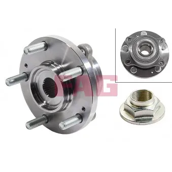 Roulement de roue avant FAG 713 6268 10