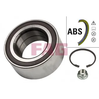 Roulement de roue avant FAG 713 6270 30