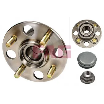 Roulement de roue arrière FAG 713 6270 60