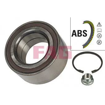 Roulement de roue avant FAG 713 6270 70
