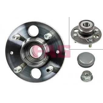 Roulement de roue arrière FAG 713 6270 90