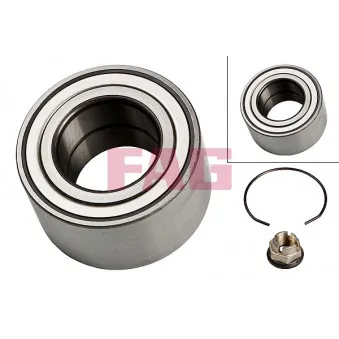 Roulement de roue avant FAG 713 6301 80