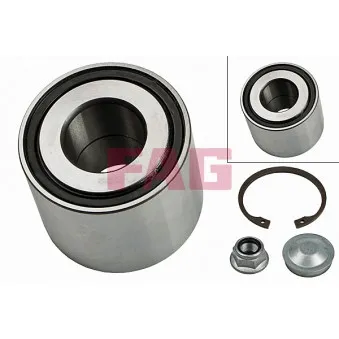 Roulement de roue arrière FAG 713 6302 70