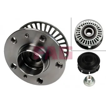 Roulement de roue arrière FAG 713 6305 10
