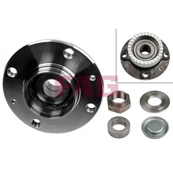 Roulement de roue arrière FAG 713 6305 40