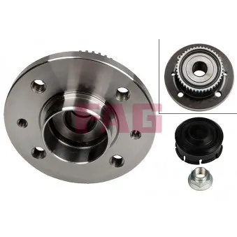 Roulement de roue arrière FAG 713 6306 20