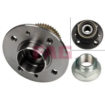 Roulement de roue arrière FAG 713 6306 40