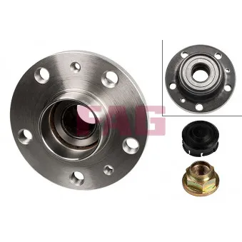 Roulement de roue arrière FAG 713 6307 20