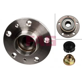 Roulement de roue arrière FAG 713 6307 30