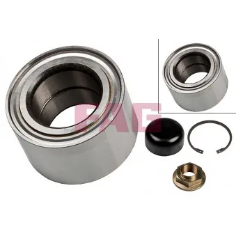 Roulement de roue arrière FAG 713 6308 10