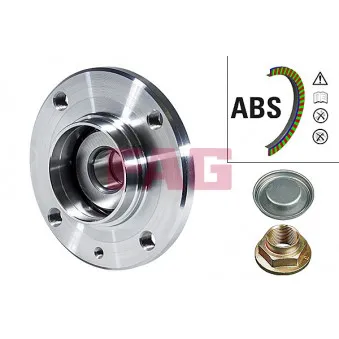 Roulement de roue arrière FAG 713 6308 20