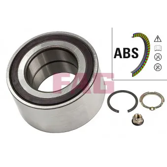Roulement de roue avant FAG 713 6308 50