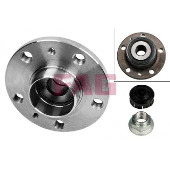 Roulement de roue arrière FAG 713 6308 60