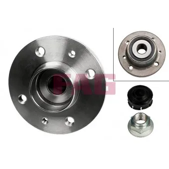 Roulement de roue arrière FAG 713 6308 90