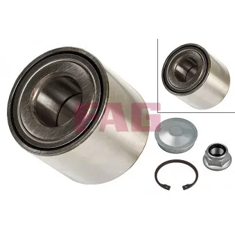 Roulement de roue arrière FAG 713 6309 50