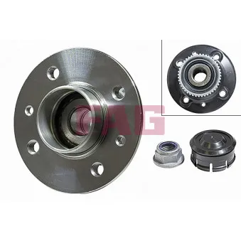 Roulement de roue arrière FAG 713 6309 80