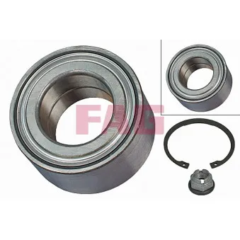 Roulement de roue arrière FAG 713 6311 80