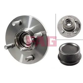Roulement de roue arrière FAG 713 6330 20
