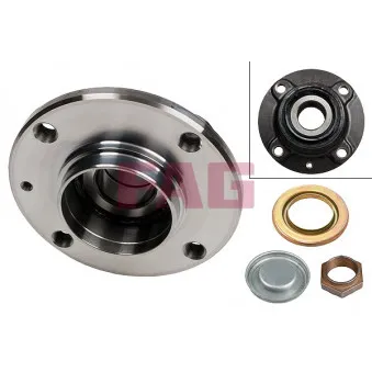 Roulement de roue arrière FAG 713 6402 60