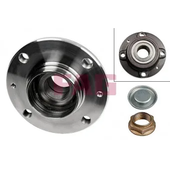 Roulement de roue arrière FAG 713 6404 60