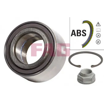 Roulement de roue avant FAG 713 6404 90