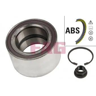 Roulement de roue avant FAG 713 6405 50