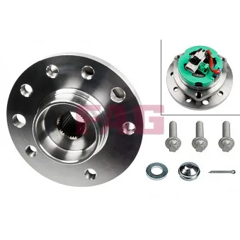 Roulement de roue avant FAG 713 6440 60