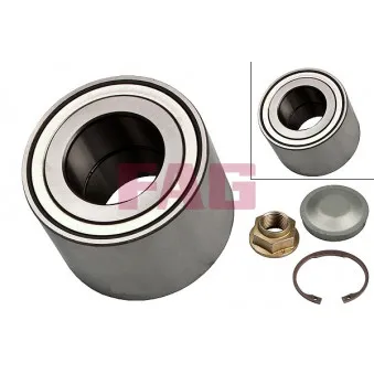 Roulement de roue arrière FAG 713 6441 40