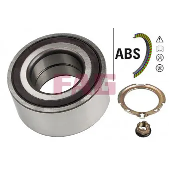 Roulement de roue avant FAG 713 6442 90