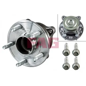 Roulement de roue arrière FAG 713 6451 40