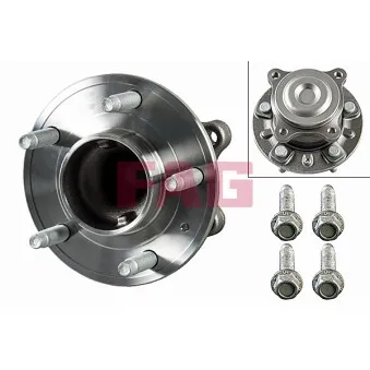 Roulement de roue arrière FAG 713 6451 50