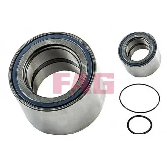 Roulement de roue arrière FAG 713 6451 60