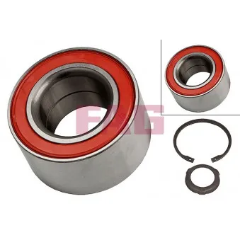 Roulement de roue arrière FAG 713 6492 60