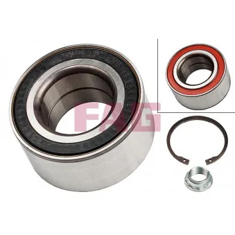 Roulement de roue arrière FAG 713 6492 80