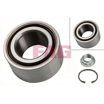 Roulement de roue arrière FAG 713 6493 20
