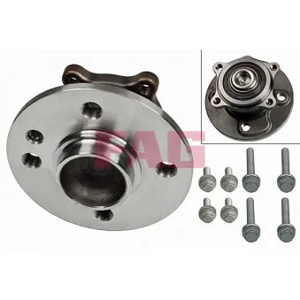 Roulement de roue arrière FAG 713 6494 40