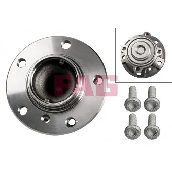 Roulement de roue avant FAG 713 6495 40