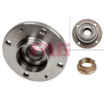 Roulement de roue arrière FAG 713 6500 20