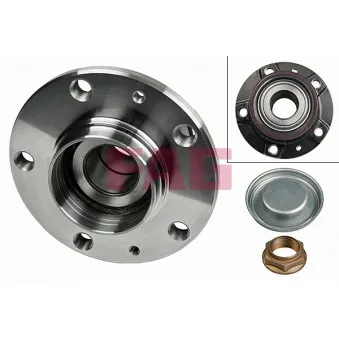 Roulement de roue arrière FAG 713 6505 90