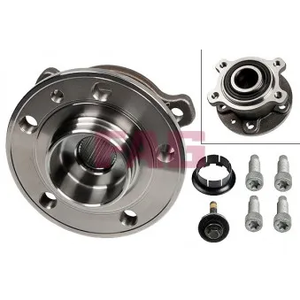 Roulement de roue arrière FAG 713 6604 80