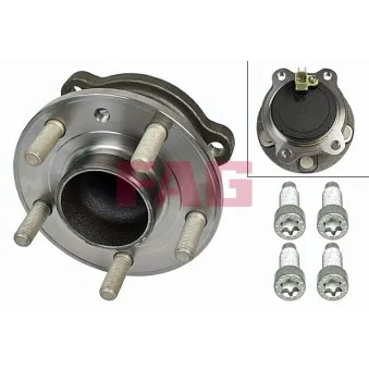 Roulement de roue arrière FAG 713 6605 50