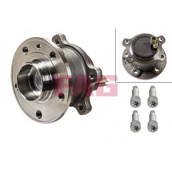 Roulement de roue arrière FAG 713 6605 80