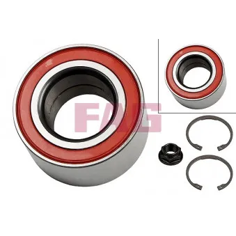 Roulement de roue avant FAG 713 6650 20