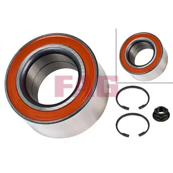 Roulement de roue avant FAG 713 6651 40