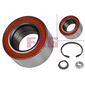 Roulement de roue arrière FAG 713 6672 30