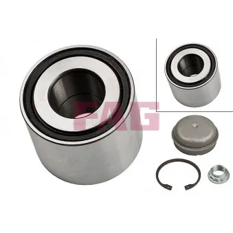 Roulement de roue arrière FAG 713 6673 20